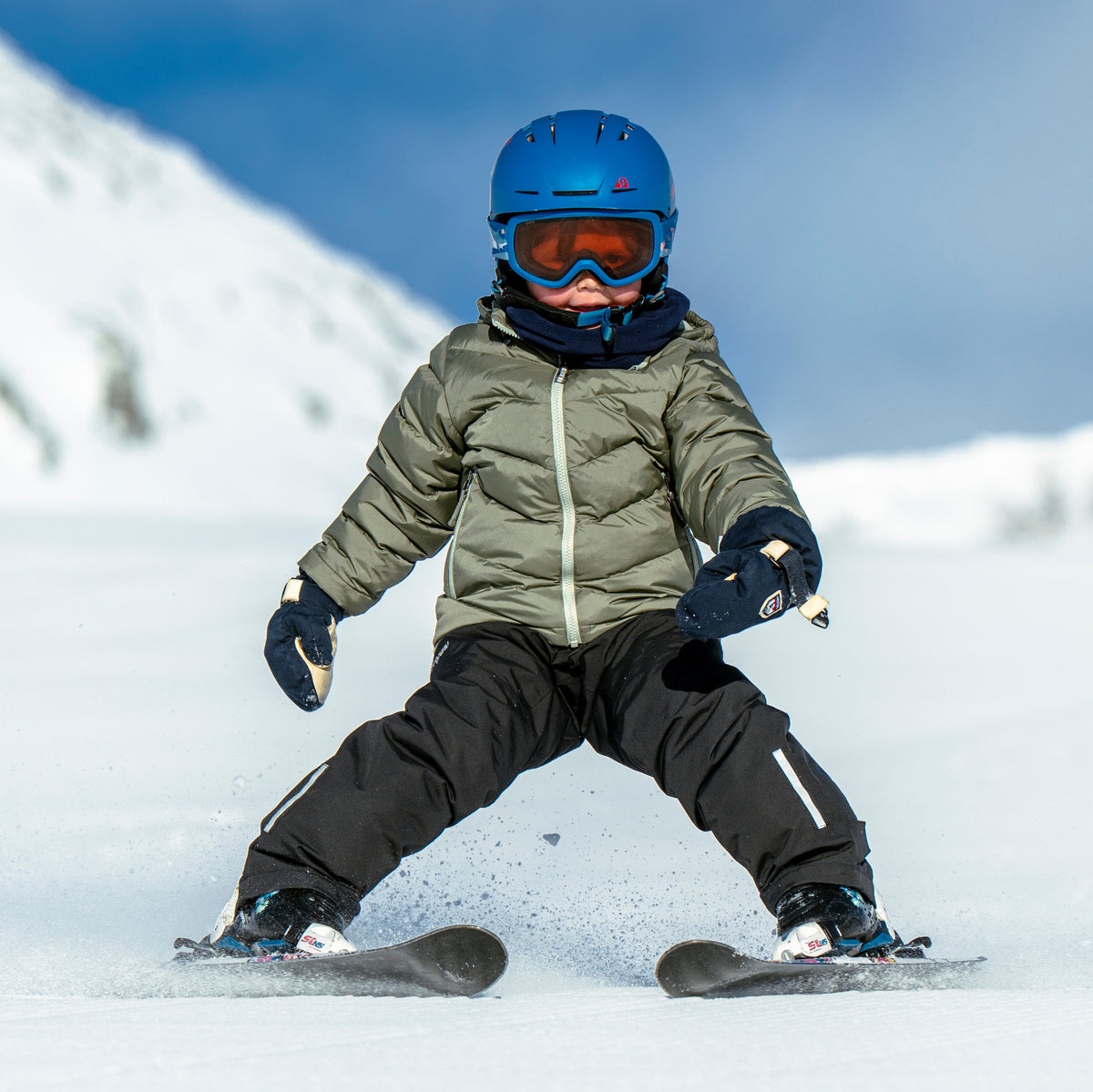 Bergans Kids Warm Down Jacket Green Mud
