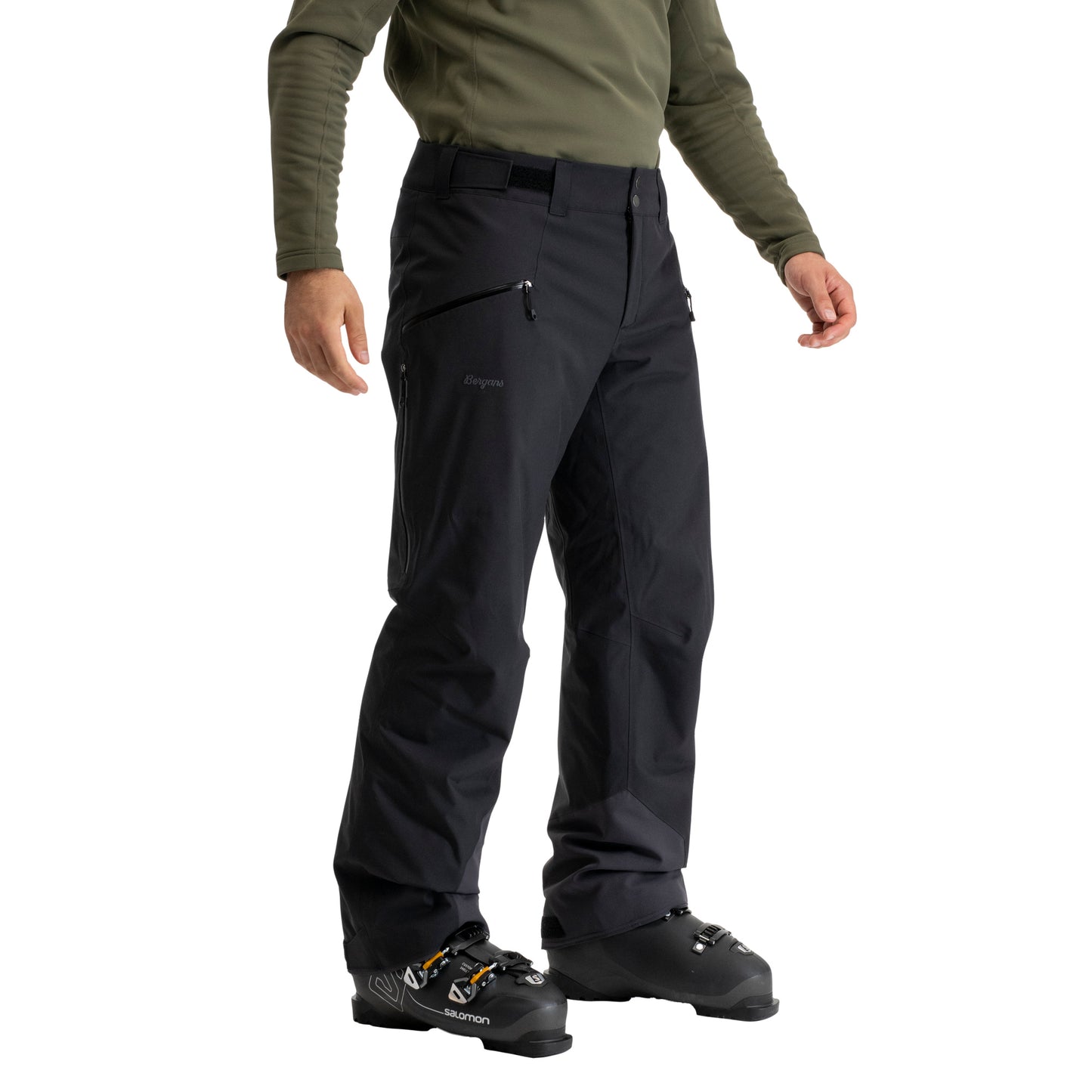 Bergans Oppdal Insulated Shell Pants Men Black