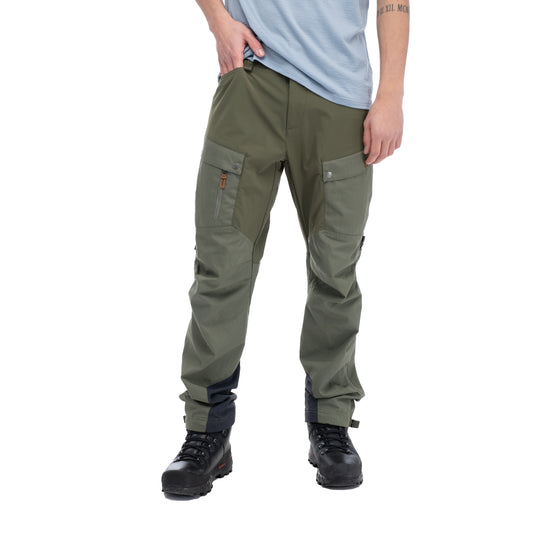 Bergans Nordmarka Favor Outdoor Pants Men Green Mud/Dark Green Mud