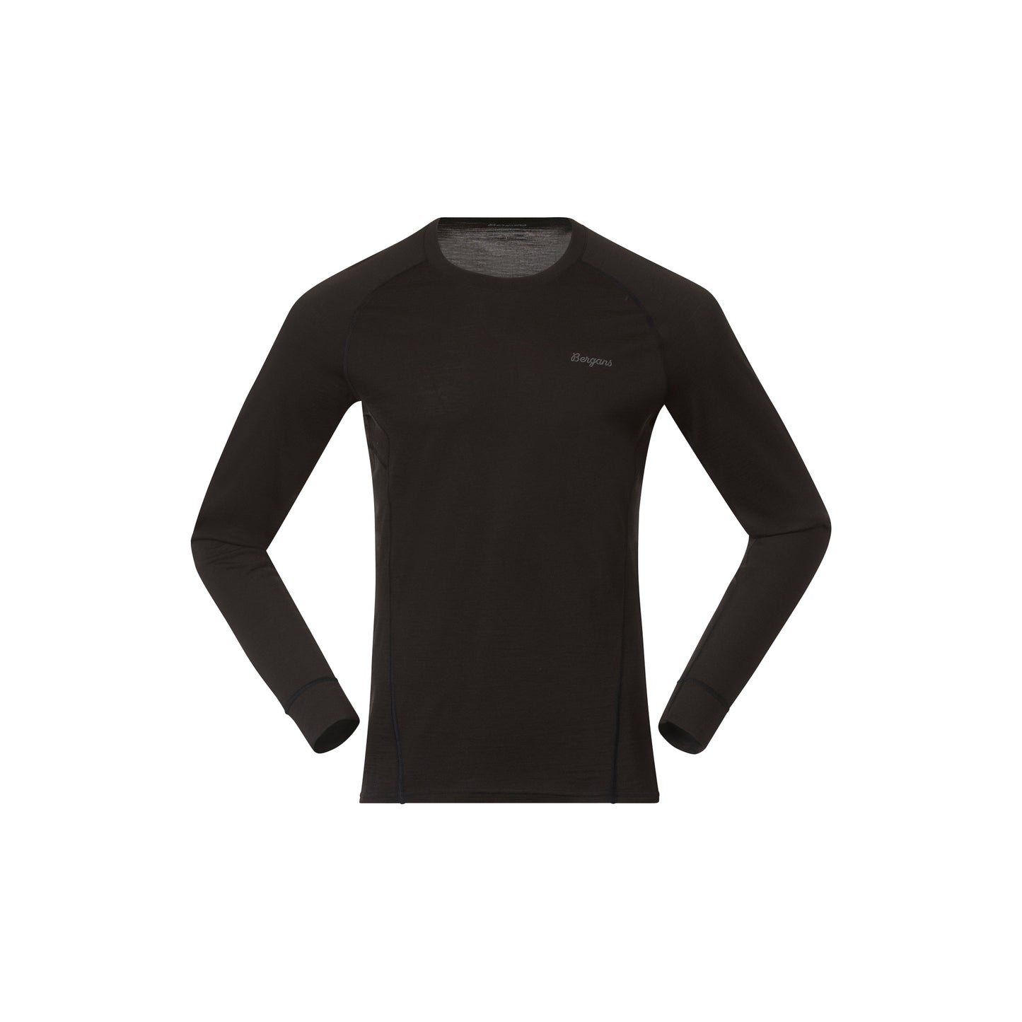 Bergans Inner:Pure Merino Long Sleeve Men Black