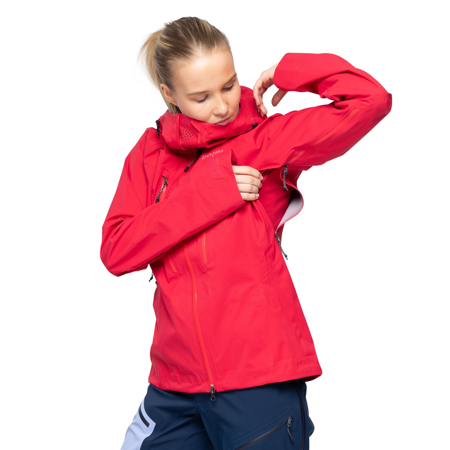 Bergans Tind 3L Shell Jacket Women Alpine Rose