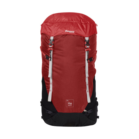Bergans Women's Helium V5 40 Red Sand/Black/Aluminium