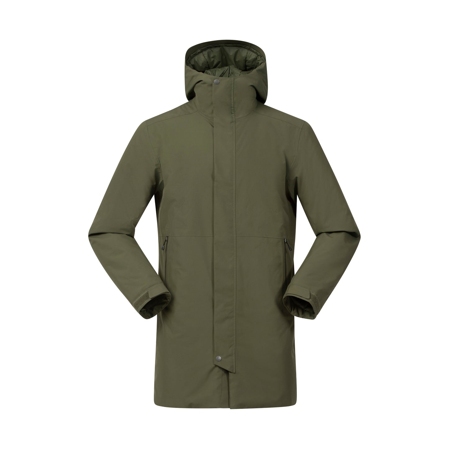 Bergans Urban Insulated Shell Coat Men Dark Green Mud
