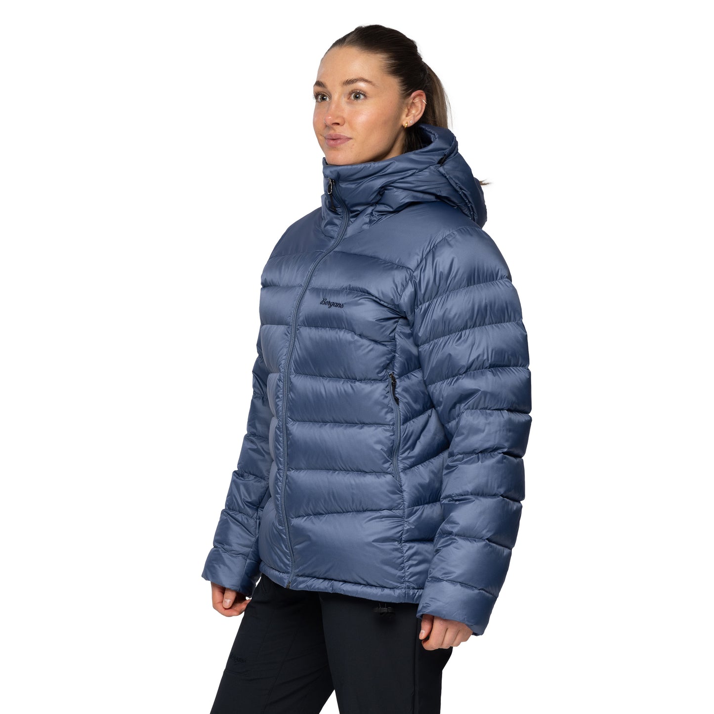 Bergans Women's Vaagaa Allround Down Jacket Granite Blue