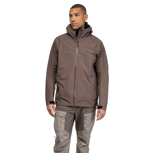 Bergans Vaagaa 3L Shell Jacket Men Hot Cocoa