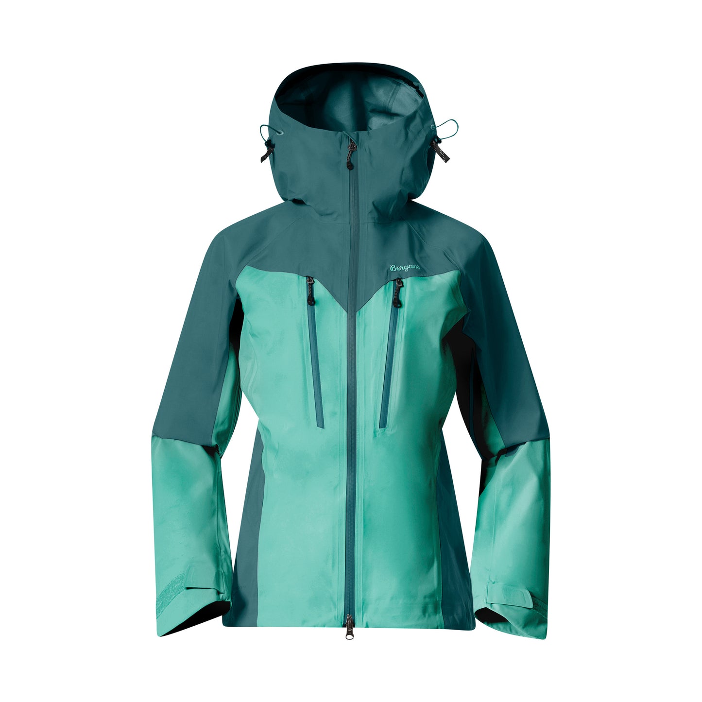 Bergans Tind 3L Shell Jacket Women Light Malachite Green/Malachite Green