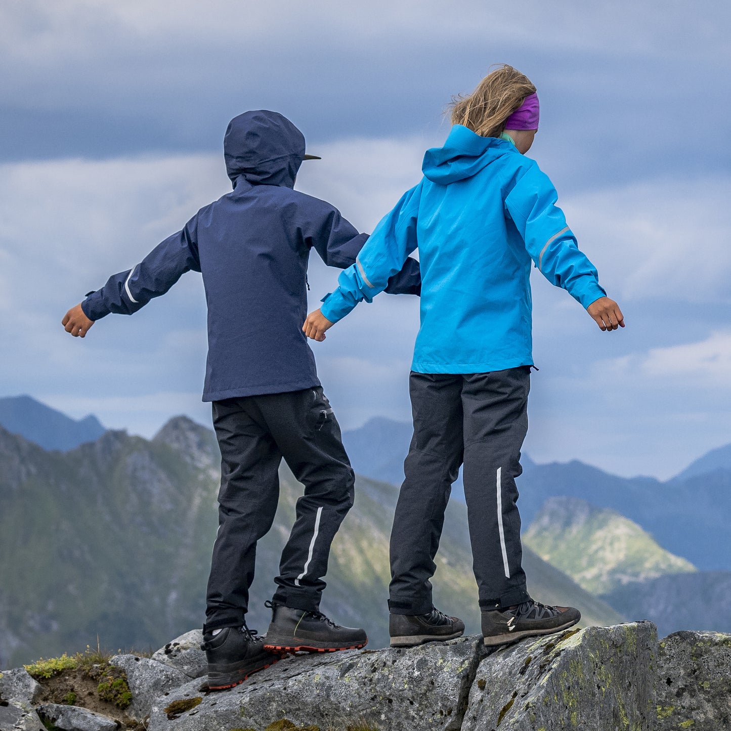 Bergans Junior 2L Shell Pants Black