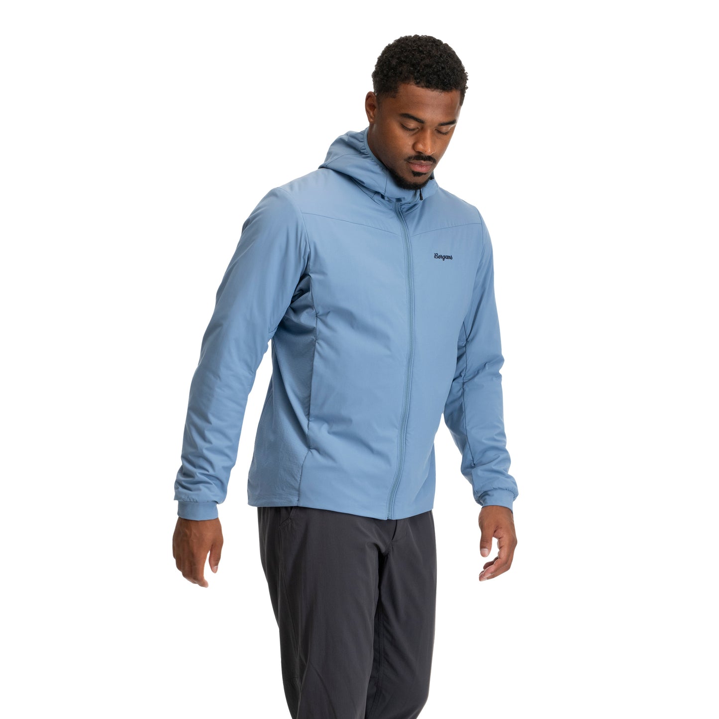 Bergans Holo Insulated Hood Jacket Men Elemental Blue