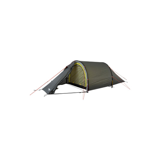 Bergans Romsdal 2-Person Tent Solid Light Grey / Bright Magma