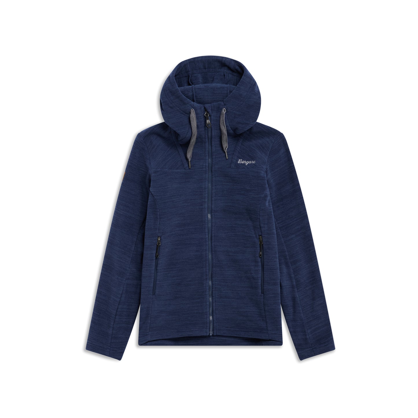 Bergans Hareid Fleece Hood Jacket Women Navy Blue