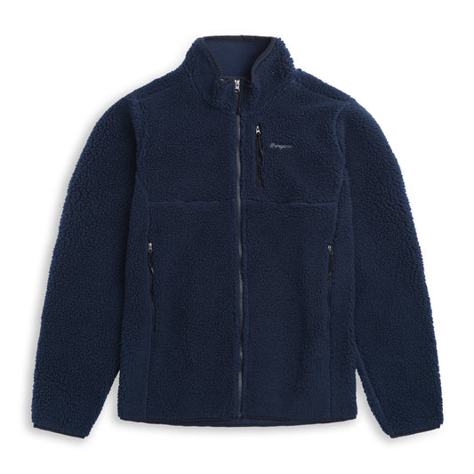 Bergans Lunnan Pile Fleece Jacket Men Navy Blue