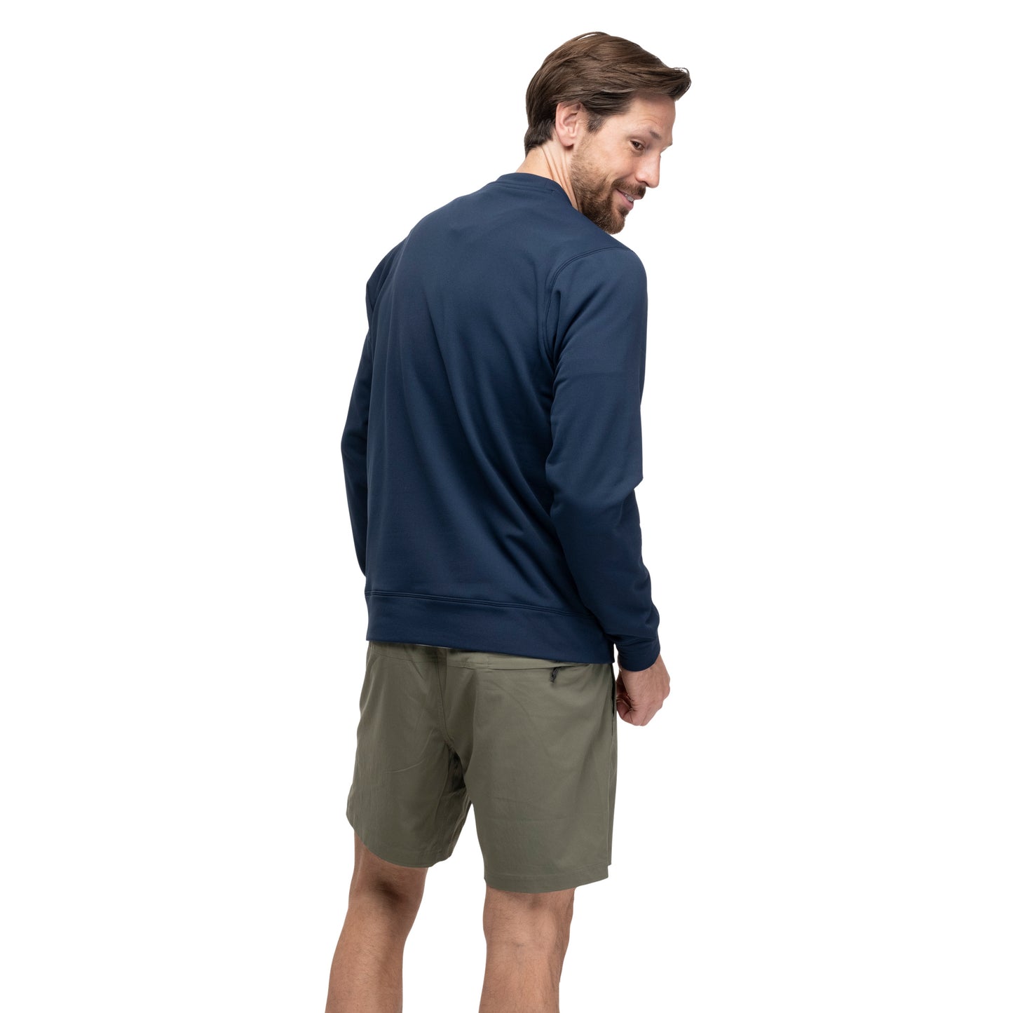 Bergans Midtli Midlayer Sweatshirt Men Navy Blue