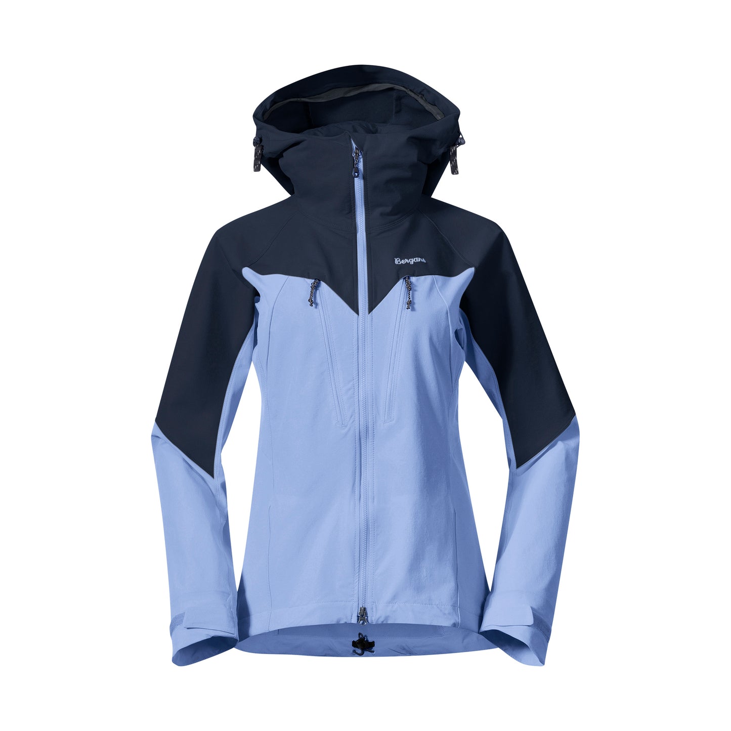 Bergans Tind Softshell Jacket Women Blueberry Milk / Navy Blue