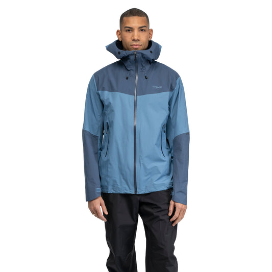 Bergans Rabot Light 3L Shell Jacket Men Elemental Blue / Granite Blue
