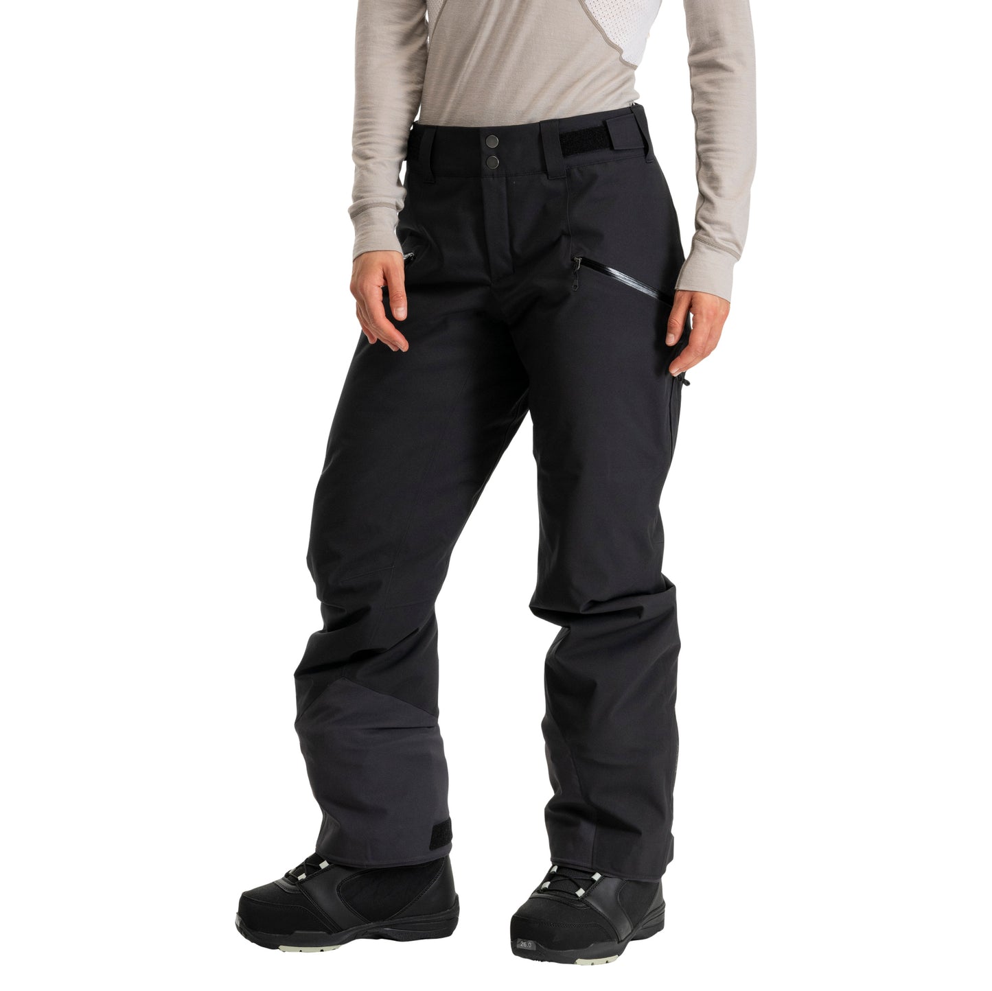 Bergans Oppdal Insulated Shell Pants Women Black