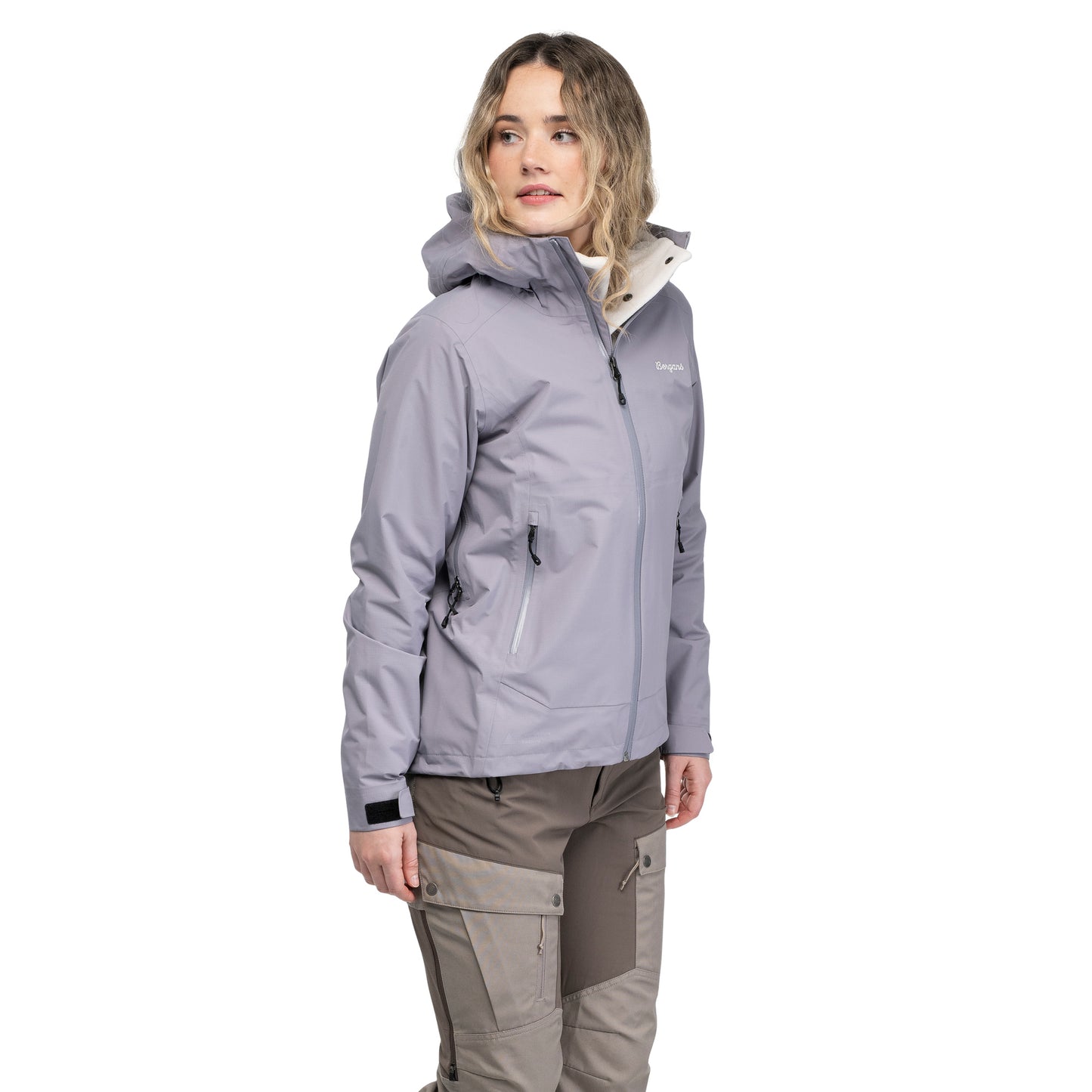 Bergans Essentials 3L Shell Jacket Women Lilac Ash