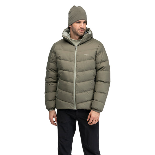 Bergans Garmo Down Hood Jacket Men Green Mud