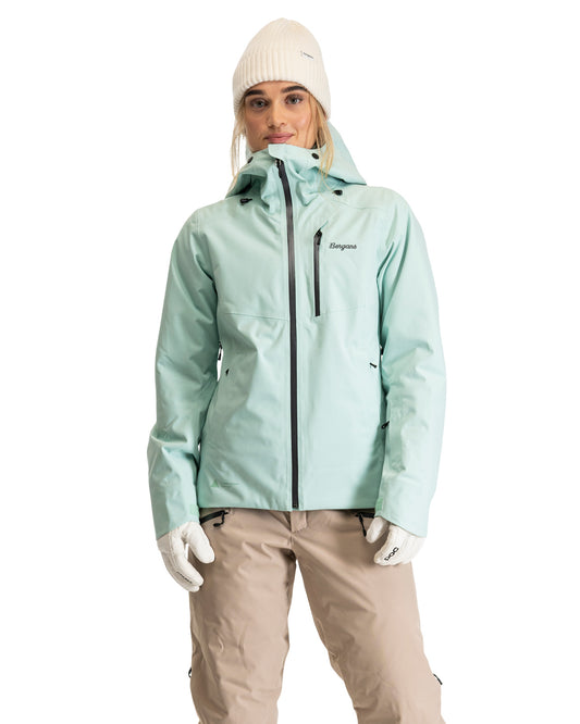 Bergans Oppdal Insulated Shell Jacket Women Mint Crush