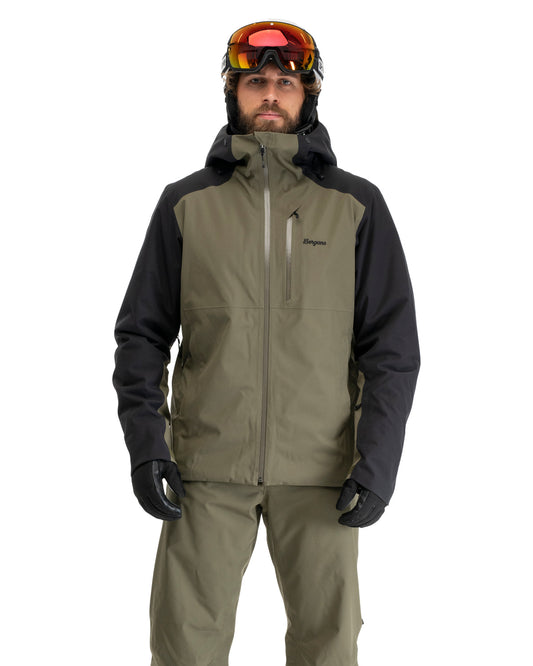 Bergans Oppdal Insulated Shell Jacket Men Pine Forest/Black