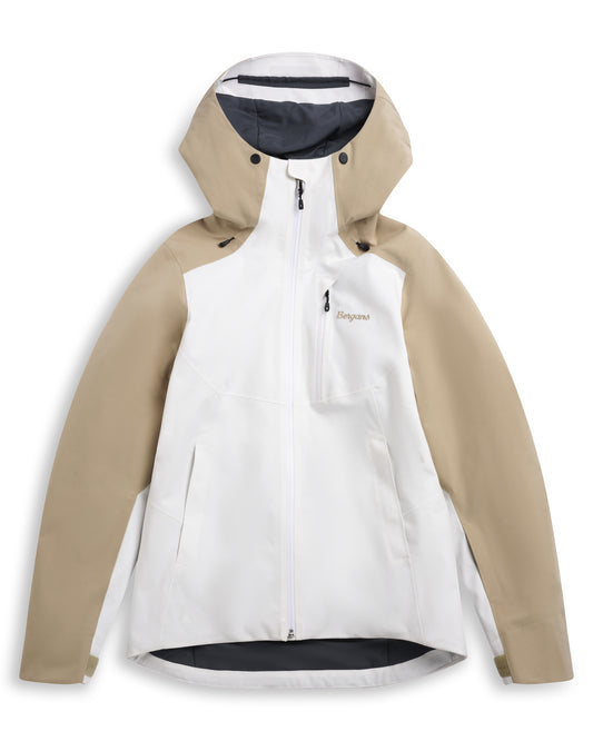 Bergans Oppdal Insulated Shell Jacket Dam Arctic White/Sandstone