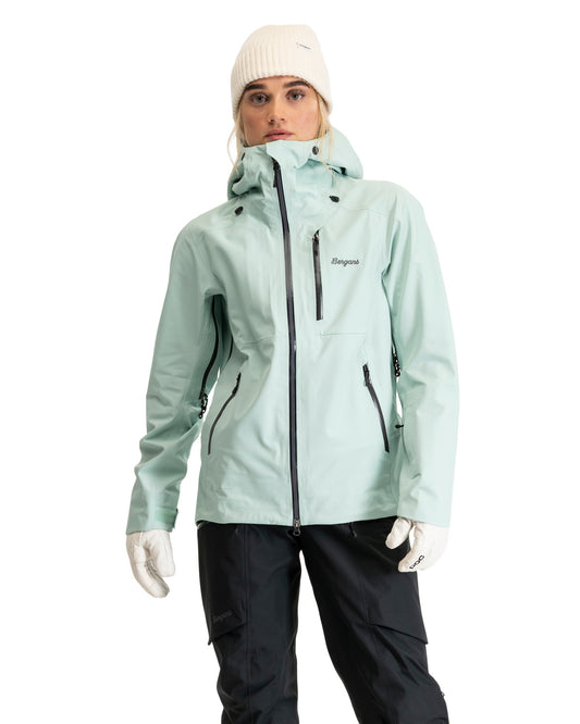 Bergans Oppdal 3L Shell Jacket Dam Mint Crush