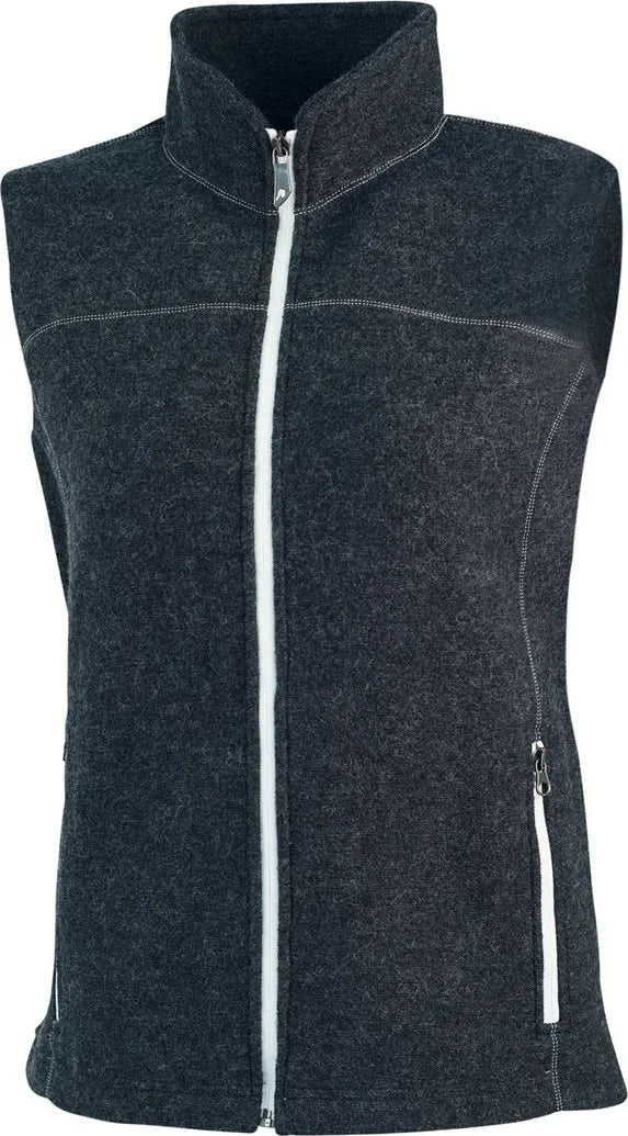Ivanhoe Beata Vest Women Graphite Marl