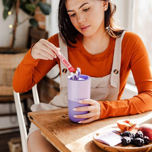 Klean Kanteen Rise Lowball Tumbler 0.47L Termosmugg Orchid Bloom - NatureLife