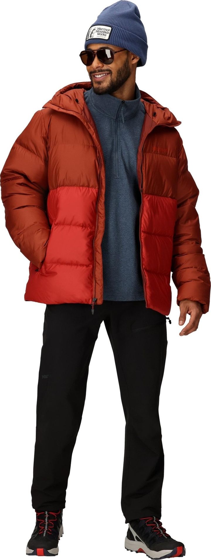 Marmot Guides Down Hoody Pecan/Sumac