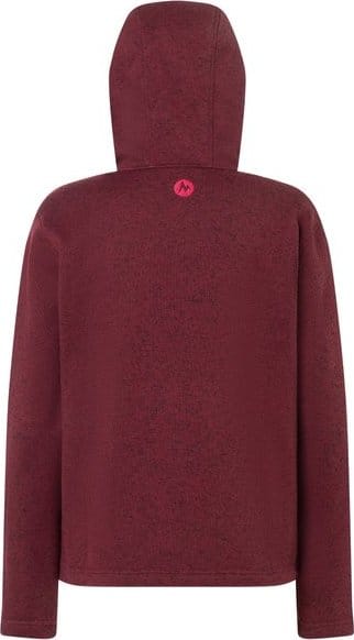 Marmot Wm's Drop Line Full Zip Hoody Acai Berry Heather