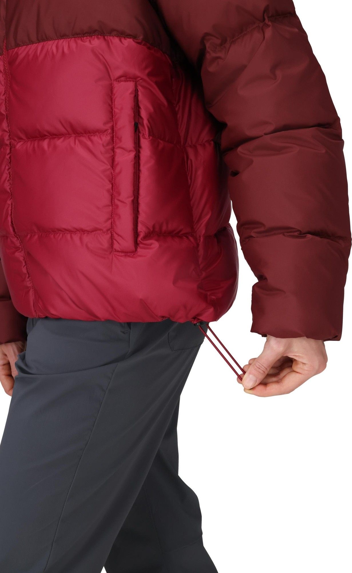 Marmot Wm's Guides Down Hoody Acai Berry/Red Mulberry
