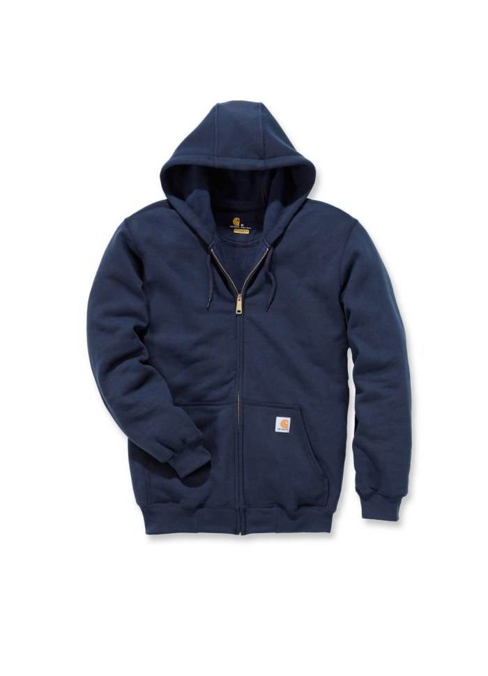 Carhartt Sweatshirt Zip Hooded New Navy - NatureLife