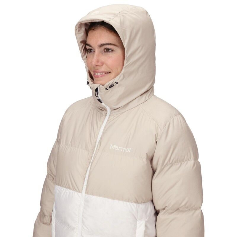 Marmot Wm's Guides Down Hoody Birch Bark / Pearl