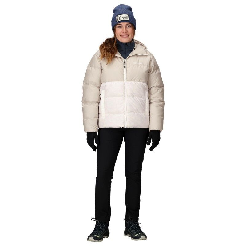 Marmot Wm's Guides Down Hoody Birch Bark / Pearl