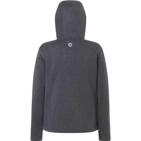 Marmot Wm's Drop Line Full Zip Hoody Black Heather