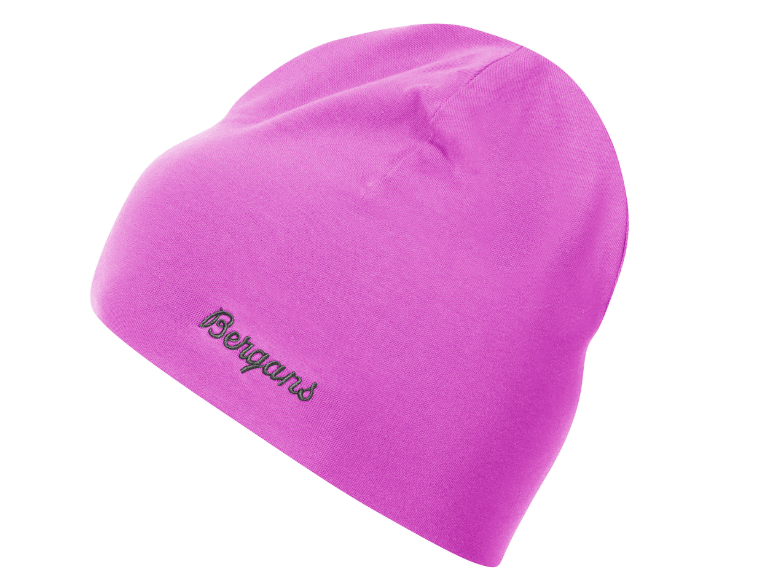 Bergans Kids Cotton Beanie Viola Violet