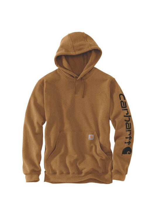 Carhartt Sleeve Logo Hooded Sweatshirt - NatureLife