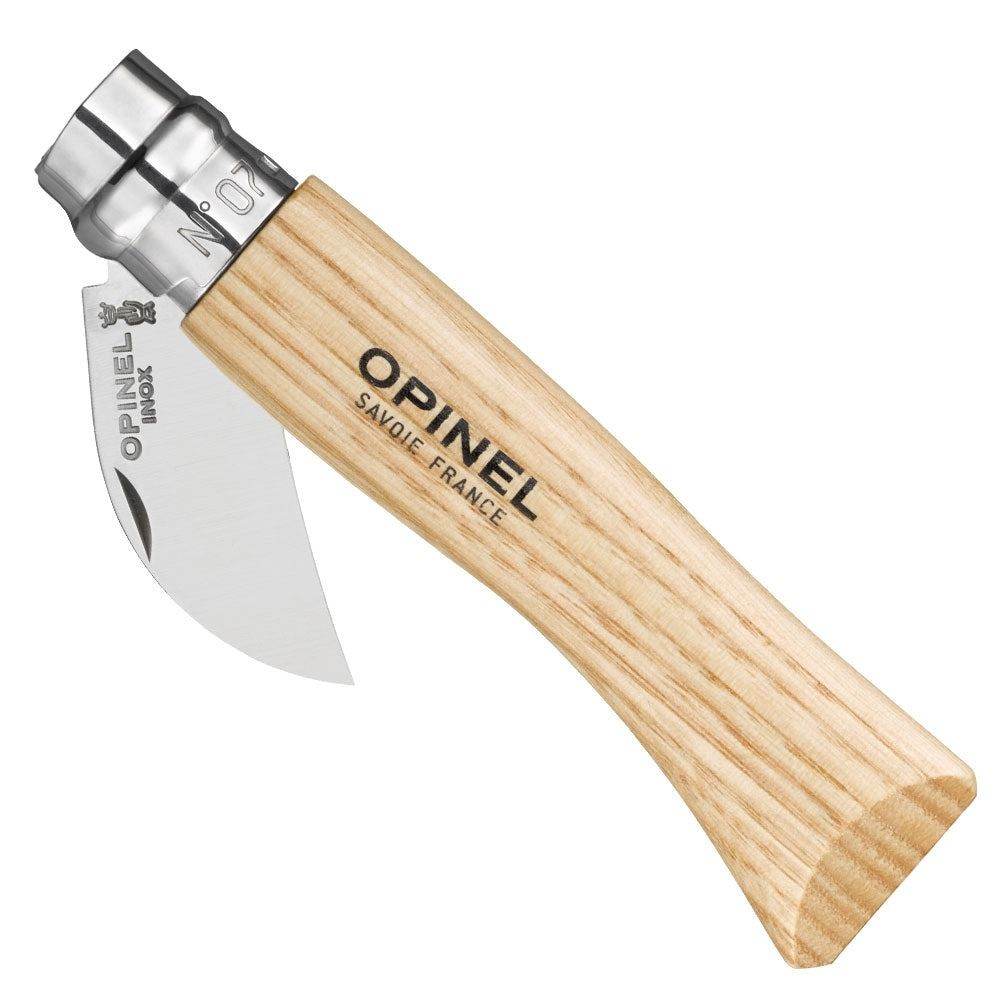 Opinel N07 Chestnut Garlic Chestnut Wood / Kastanj- & vitlökskniv - NatureLife
