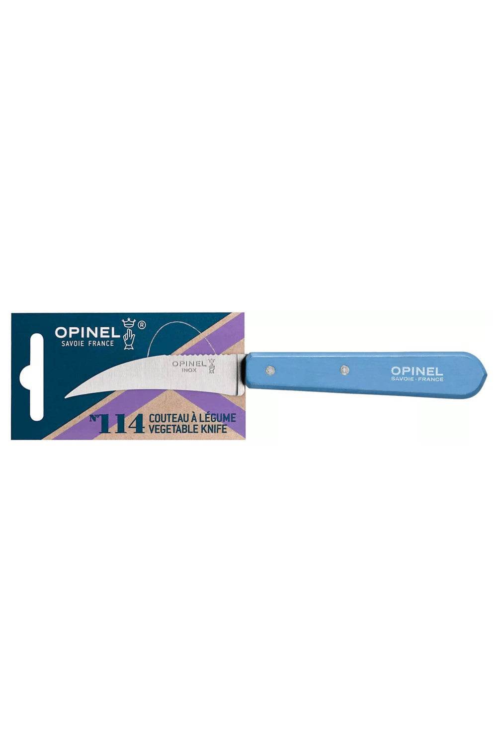 Opinel N114 Vegetable Knife Azure - NatureLife