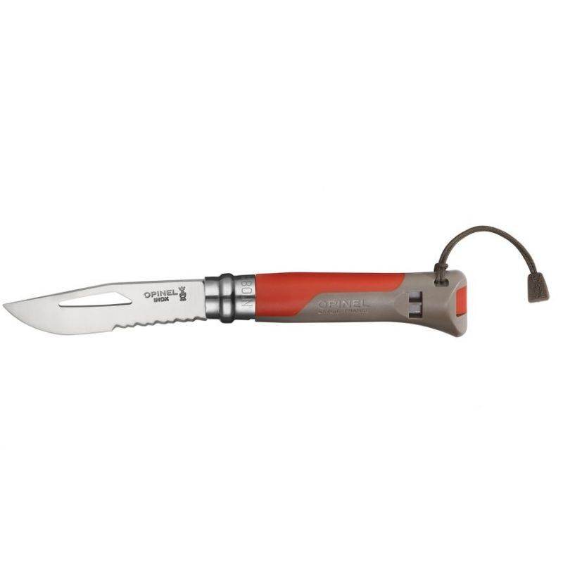 Opinel N°08 Survival Red - NatureLife