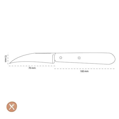 Opinel N114 Vegetable Knife Mandarin - NatureLife