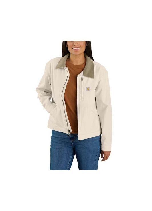 Carhartt Relaxed Fit Canvas Detroit Jacket Natural - NatureLife