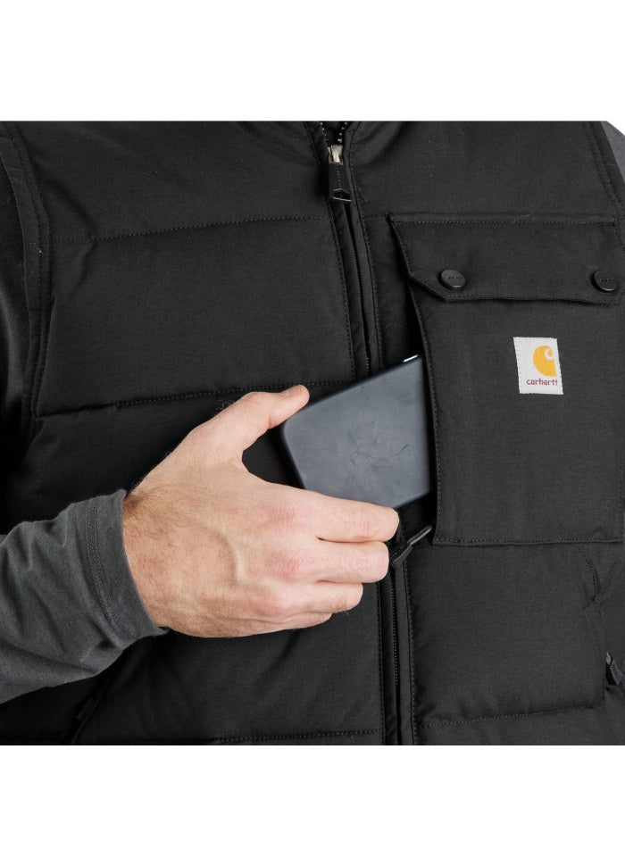 Carhartt Loose Fit Midweight Insulated Vest Black