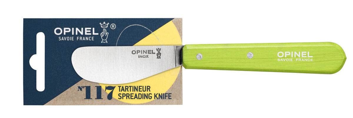 Opinel N117 Spreading Knife Green Apple - NatureLife