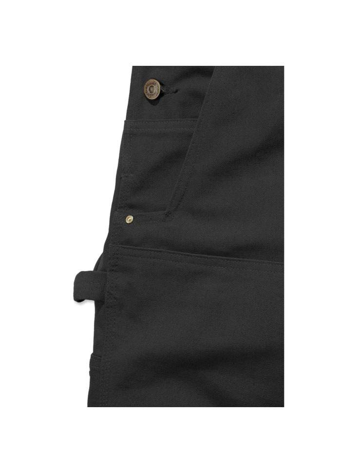 Carhartt Duck Bib Overall Black - NatureLife