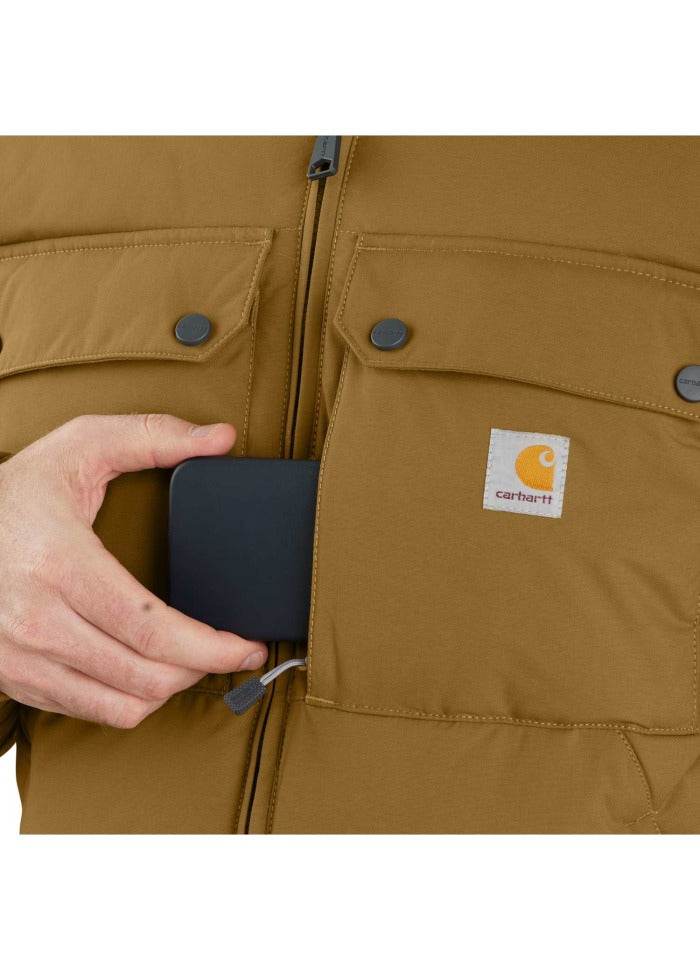 Carhartt Montana Vinterjacka Oak Brown - NatureLife