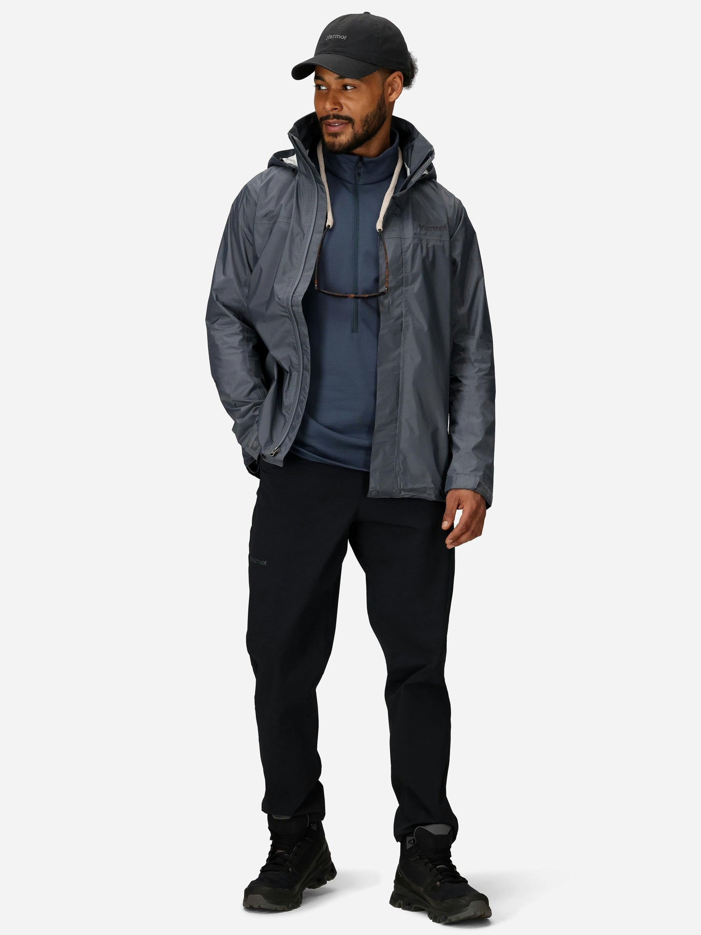 Marmot PreCip Eco Jacket Steel Onyx