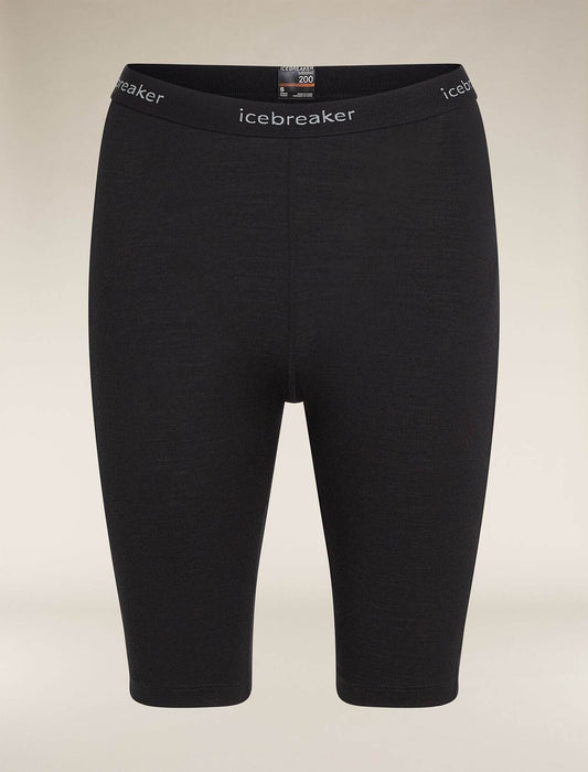Icebreaker 200 Oasis Termiska Shorts I Merino Black - NatureLife