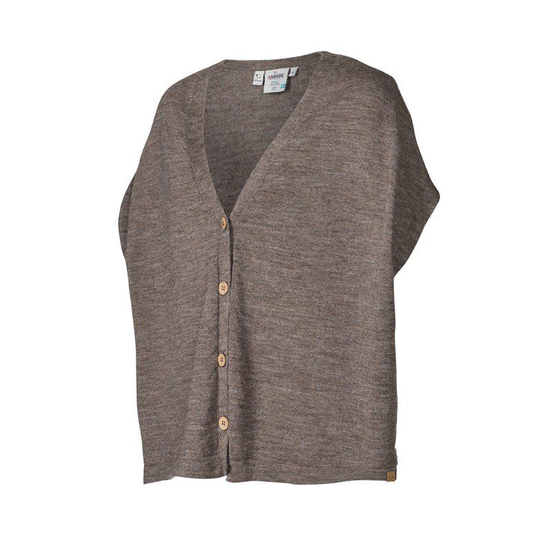 Ivanhoe NLS Poppy poncho Nutmeg