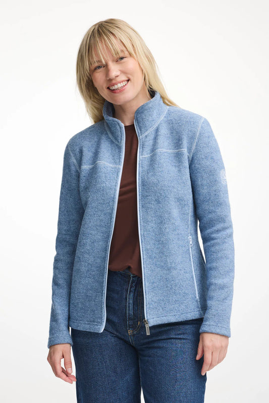 Ivanhoe Women's Beata Full Zip Faded Denim