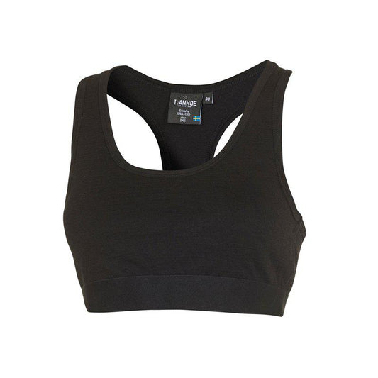 Ivanhoe UW Wool Bra Sport Topp Black